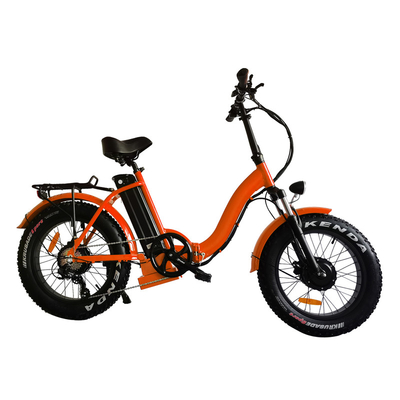 Strand-Kreuzer-elektrischer faltender fetter Reifen-Fahrrad-Batterie-Zyklus-fetter Reifen Ebikes