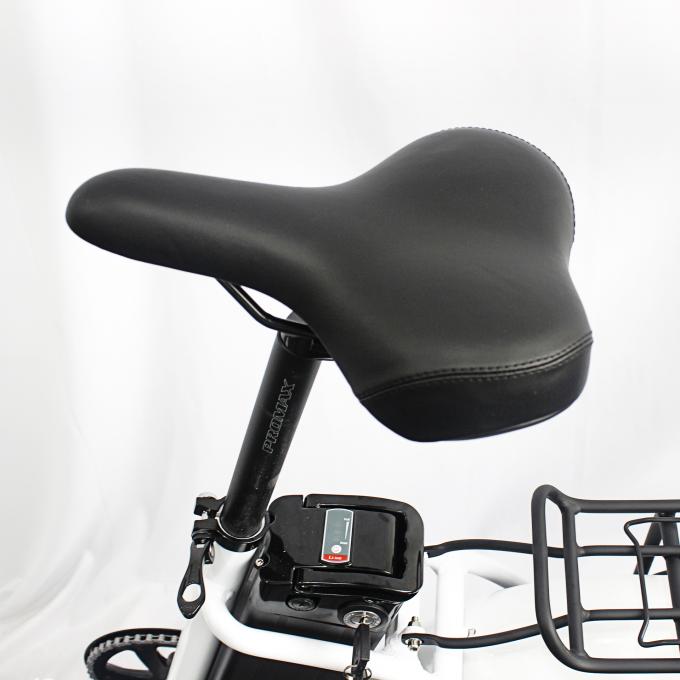 Elektrischer Zyklus des erwachsenes Rädchen-elektrischer faltender Fahrrad-500w 48v 25km/H faltbar 4