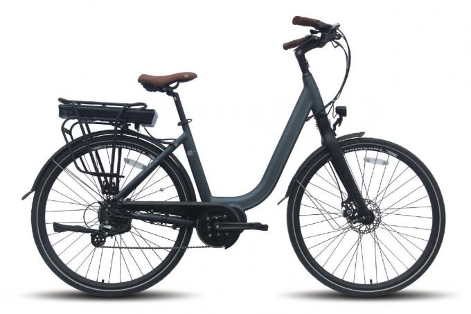 tragbares elektrisches Fahrrad des Rad-700C, das nicht batteriebetriebenes Fahrrad faltet 0