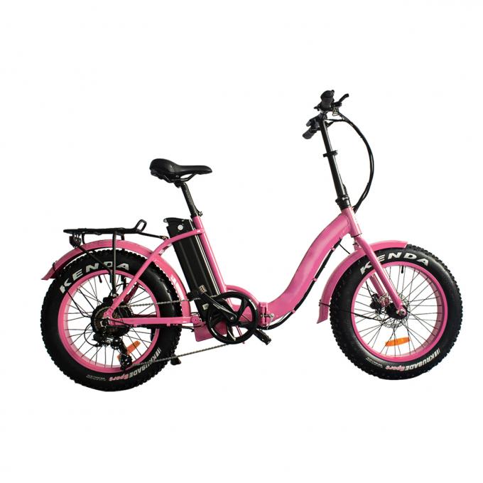 Fettes Reifen-Strand-Schnee-elektrisches Fahrrad-fetter Reifen E fahren Zyklus des elektrischer Zyklus-fetten Reifen-E rad 5