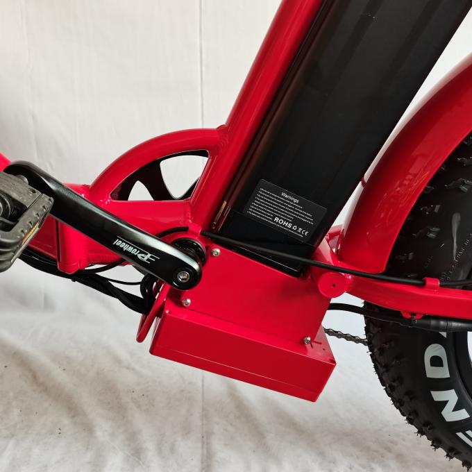 Fettes Reifen-Strand-Schnee-elektrisches Fahrrad-fetter Reifen E fahren Zyklus des elektrischer Zyklus-fetten Reifen-E rad 8