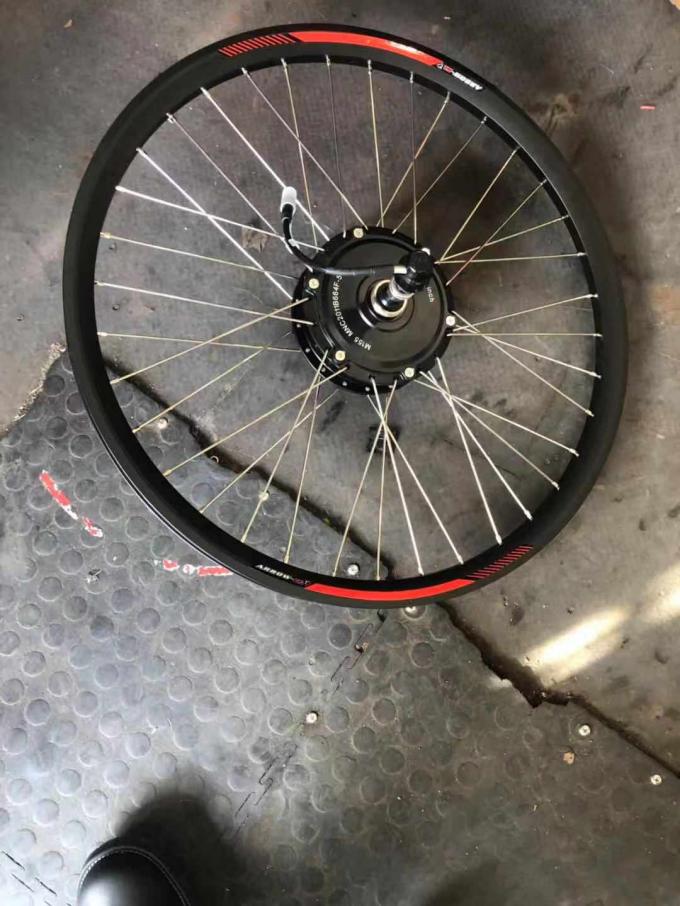 Fahrrad-Reifen-Ersatz des Motor500w elektrischer, der elektrische Fahrrad-Zusätze faltet 0