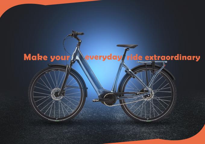 250W 750w elektrische Batterie-Doppelmotor des Stadt-Fahrrad-16.5AH für Erwachsene 0