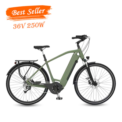 elektrisches Stadt-Fahrrad 250watt 36v 27,5 Zoll-Aluminiumlegierungs-hydraulische Scheibenbremse